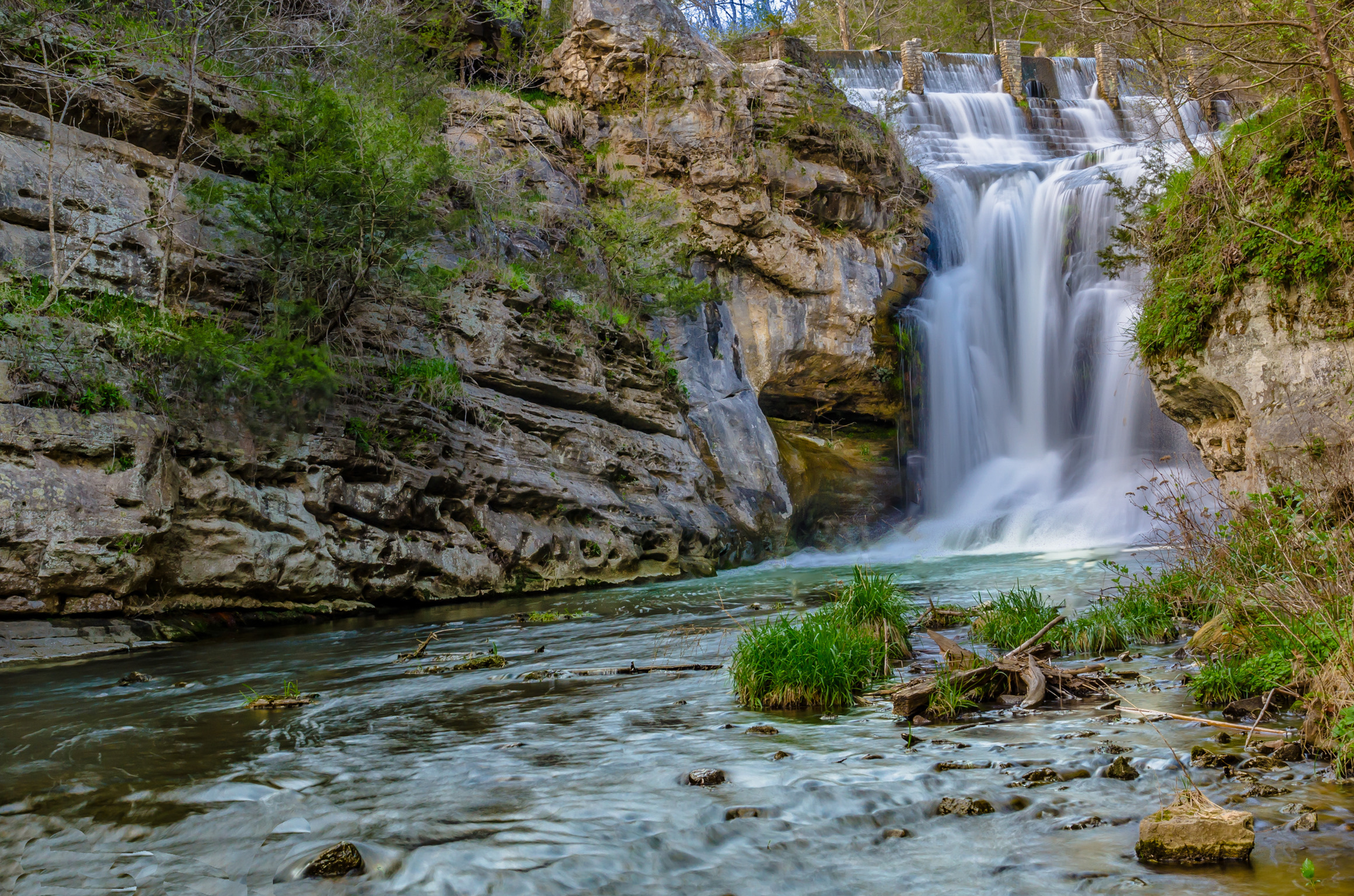 Marble Falls outside of Harrison, Arkansas